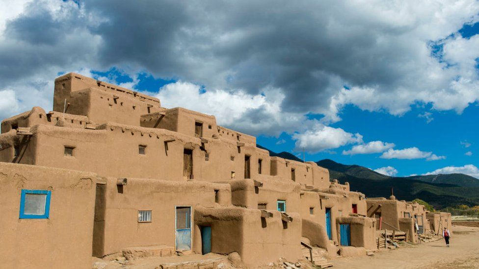 The Taos Pueblo in Taos, New Mexico