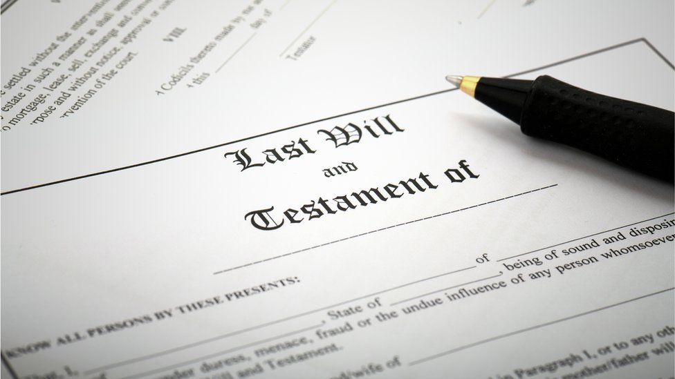 Last will and testament