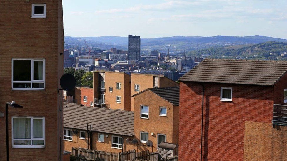 General view of Sheffield