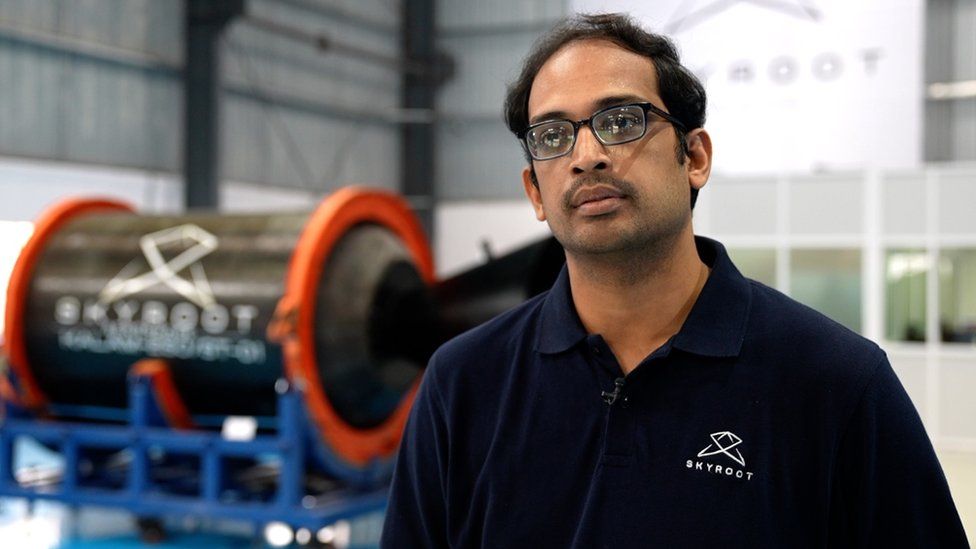 Naga Bharath Daka, co-founder of Skyroot Aerospace