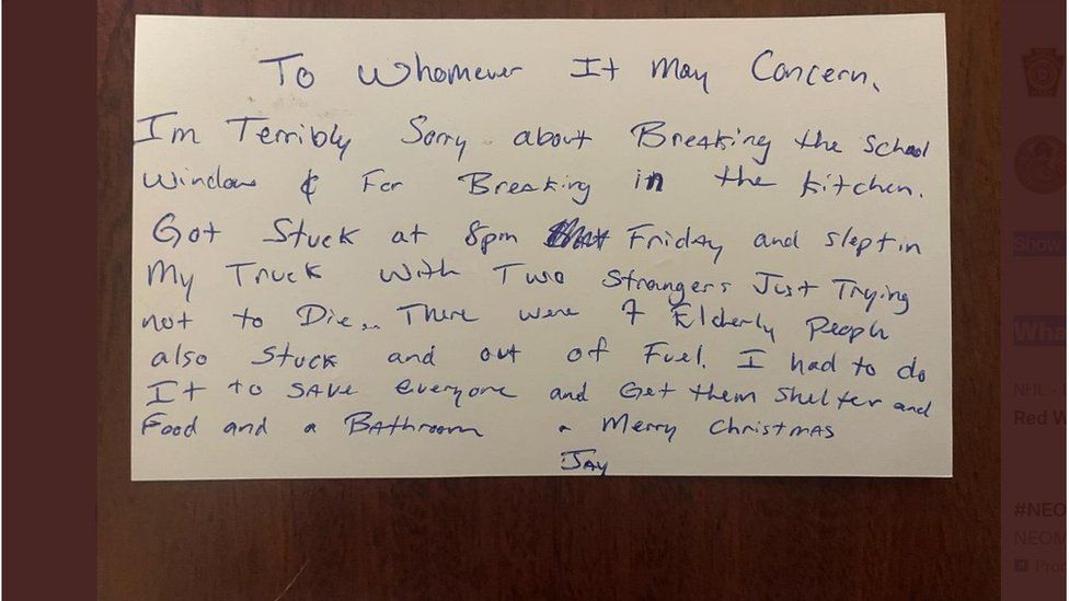 A handwritten note from Jay Withey