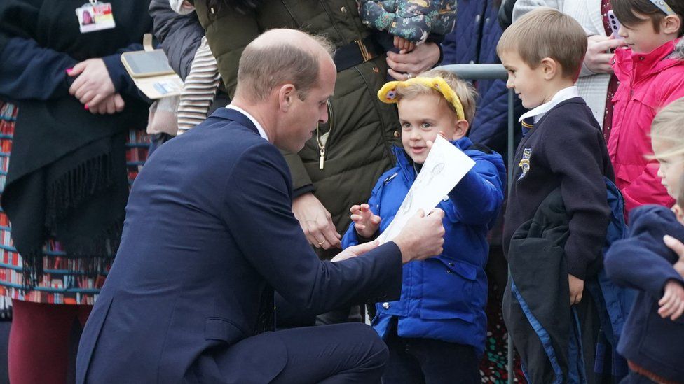 Blake with Prince William