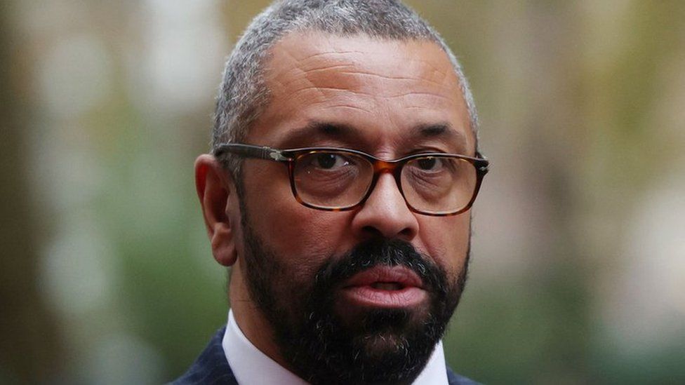 Home Secretary James Cleverly