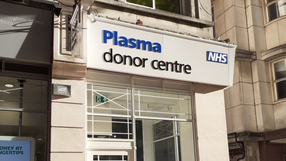 Plasma donor centre Birmingham