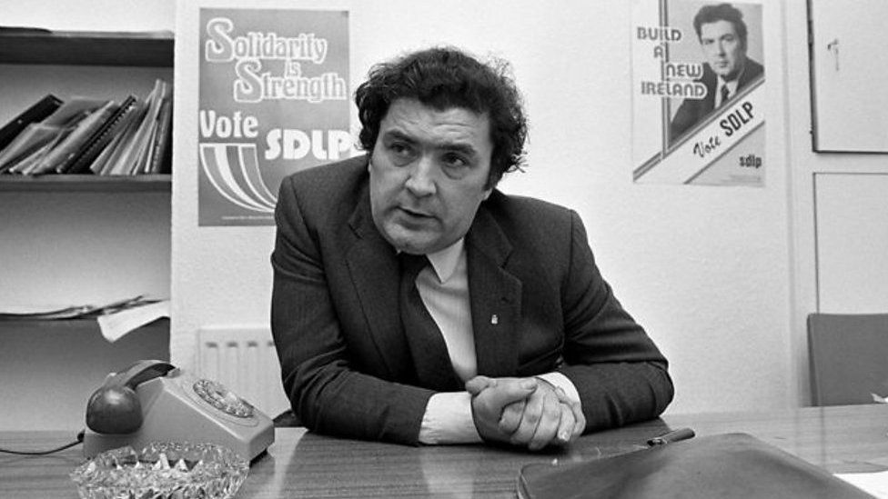 John Hume became leader of the SDLP in 1979, a post which he relinquished in November 2001.