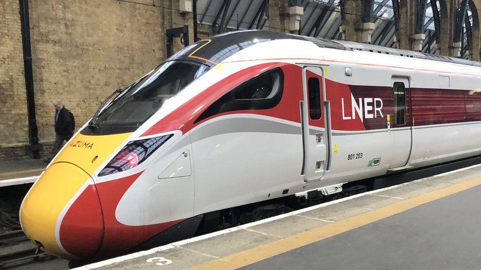 Azuma train engine