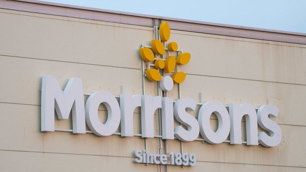 A Morrisons supermarket sign