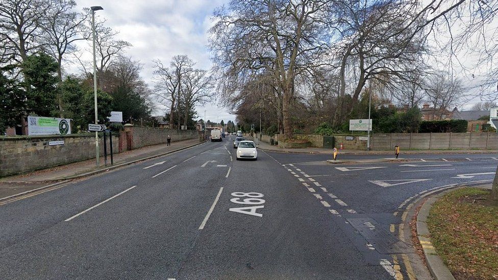 Woodland and Hollyhurst Road junction, Darlington