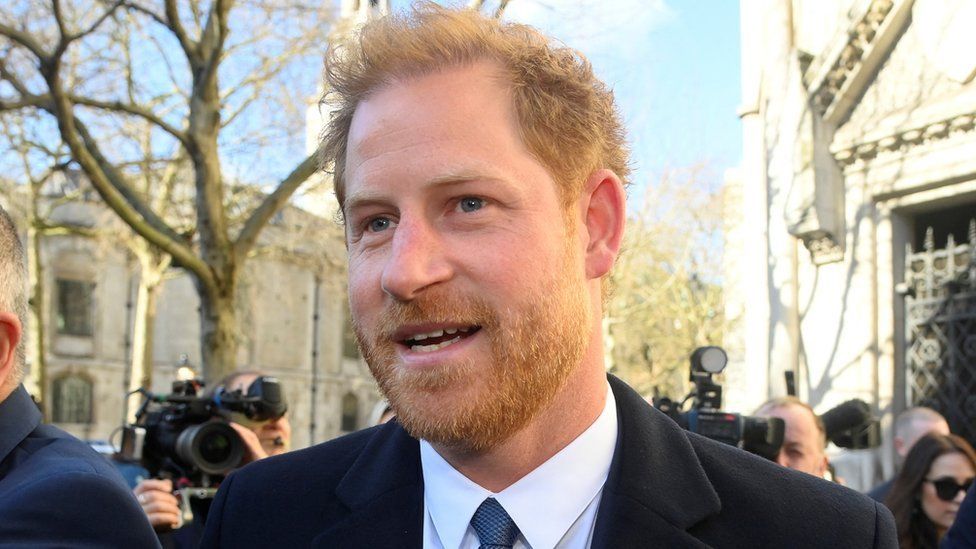 Prince Harry, Duke of Sussex, arrives at the High Court in London, Britain March 27, 2023