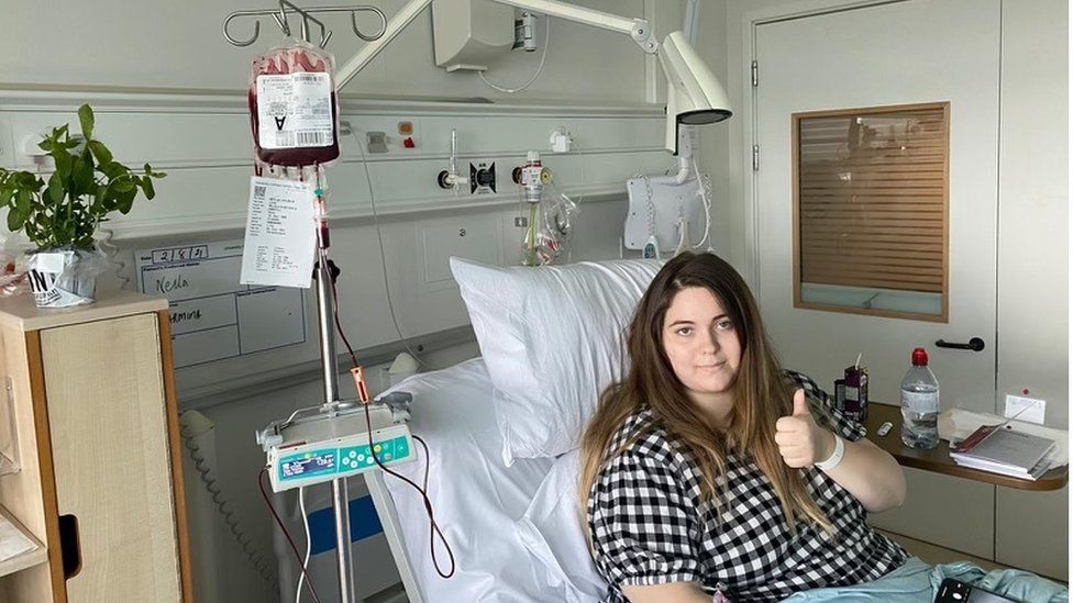 Nella in hospital