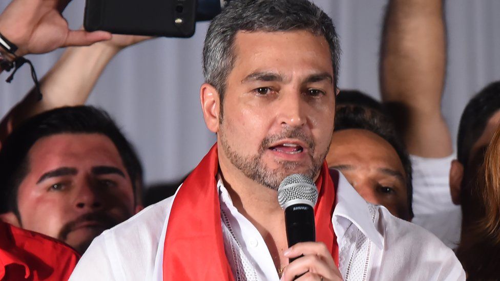 Paraguay's president-elect, Mario Abdo Benítez