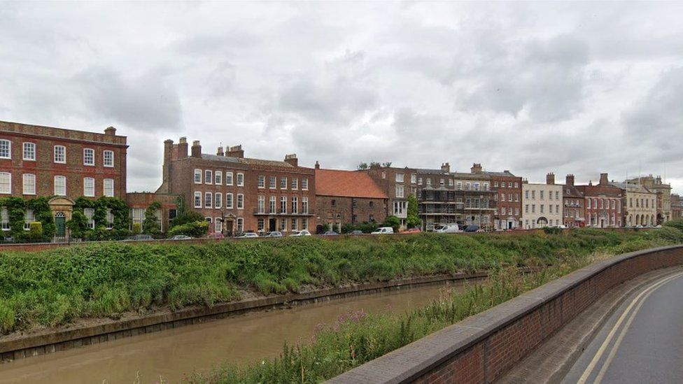 View of Wisbech by River Nene