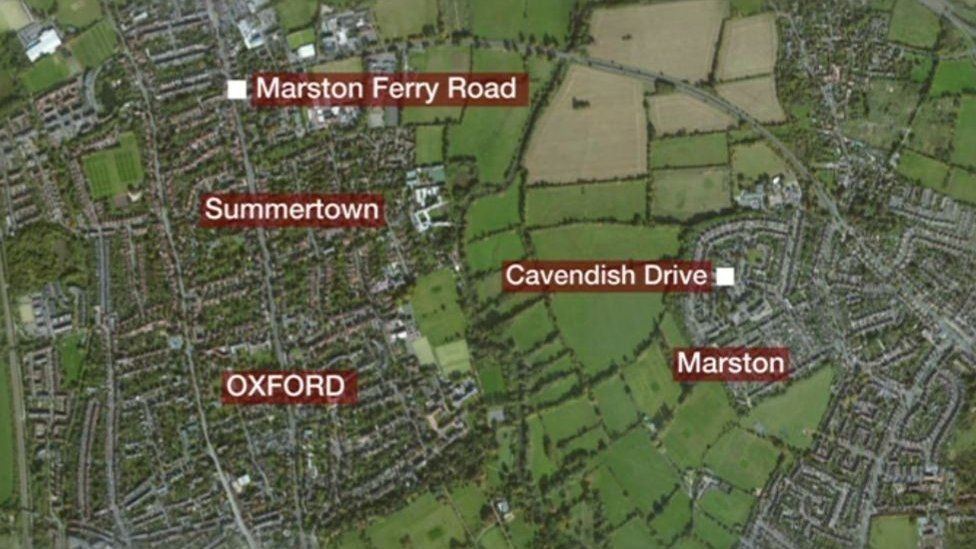 Oxford map