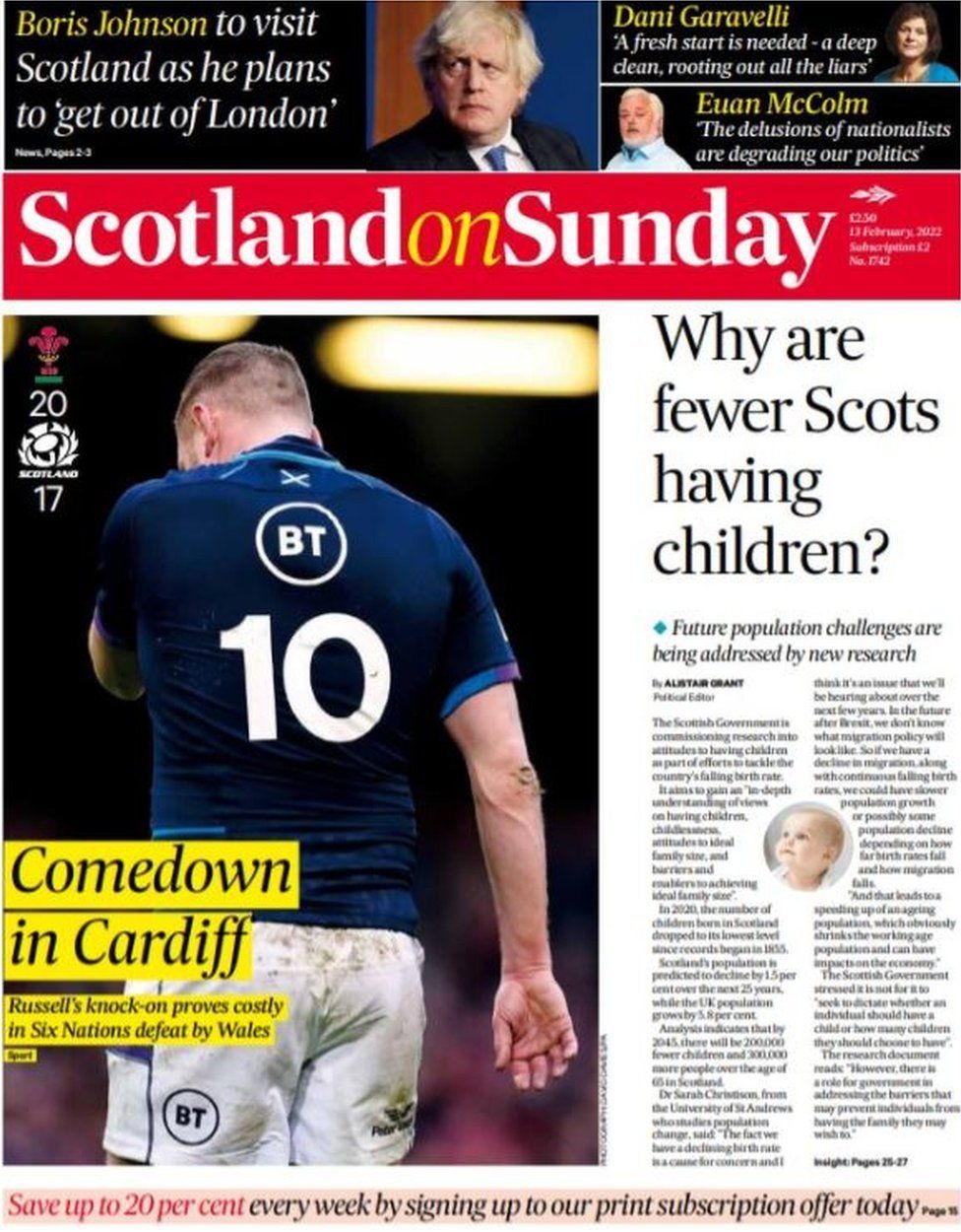 Scotland's papers: '48 hours to war' and footballer rape case claims Scotland on sunday