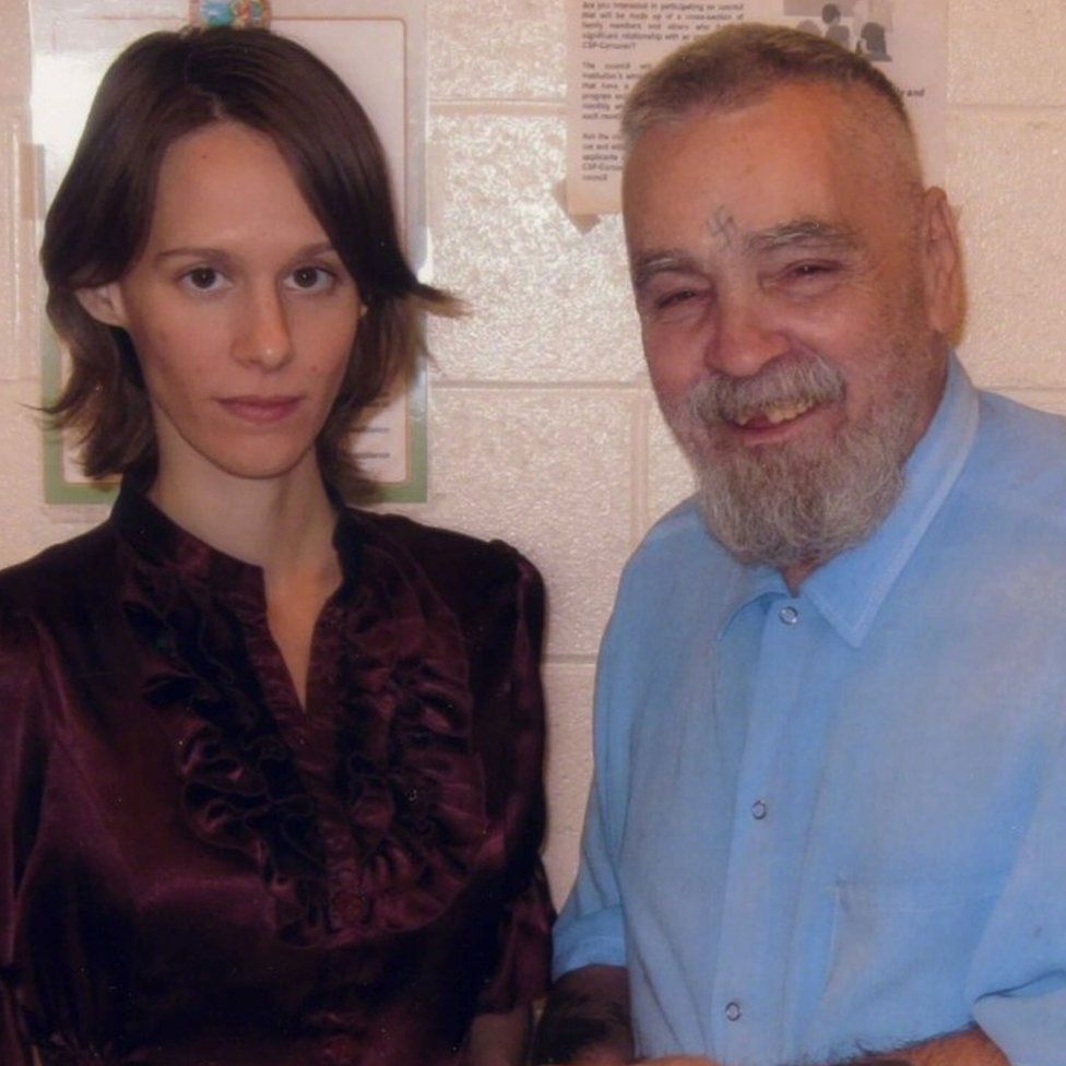 Elaine "Star" Burton, and Charles Manson in 2013