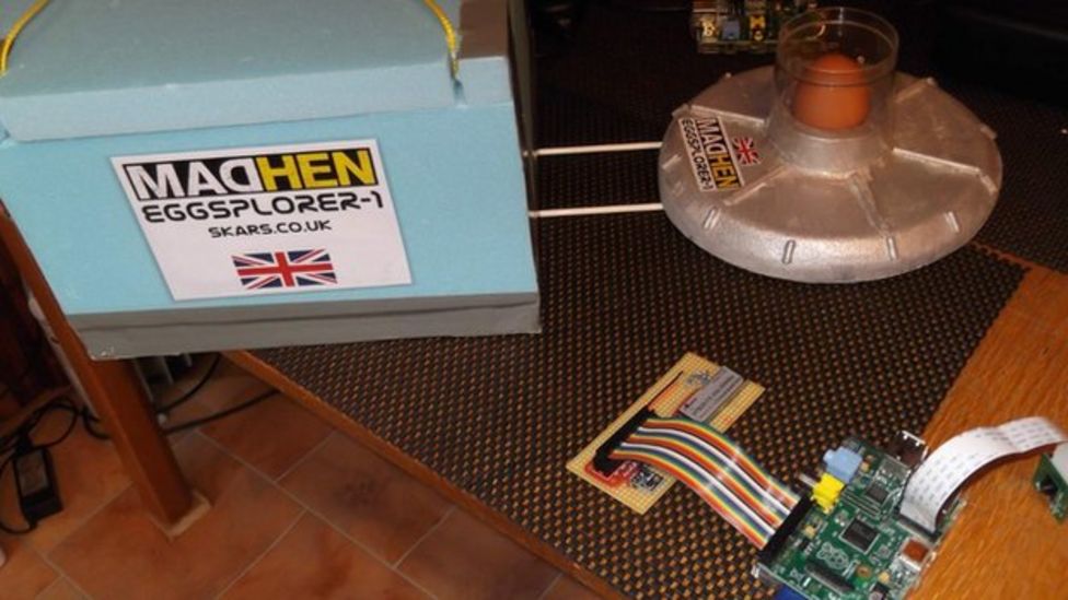 'Space' mission launched at World Egg Throwing Championships BBC News