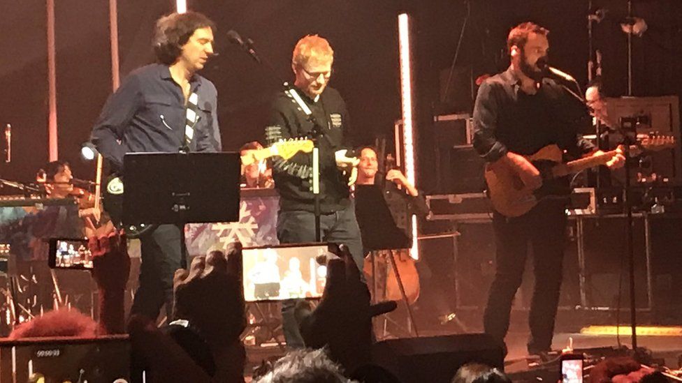 Snow Patrol and Ed Sheeran at the Ipswich Regent