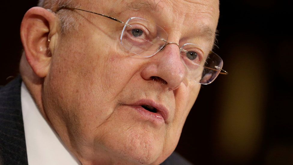 Chief US spy James Clapper denies Trump leak claim BBC News