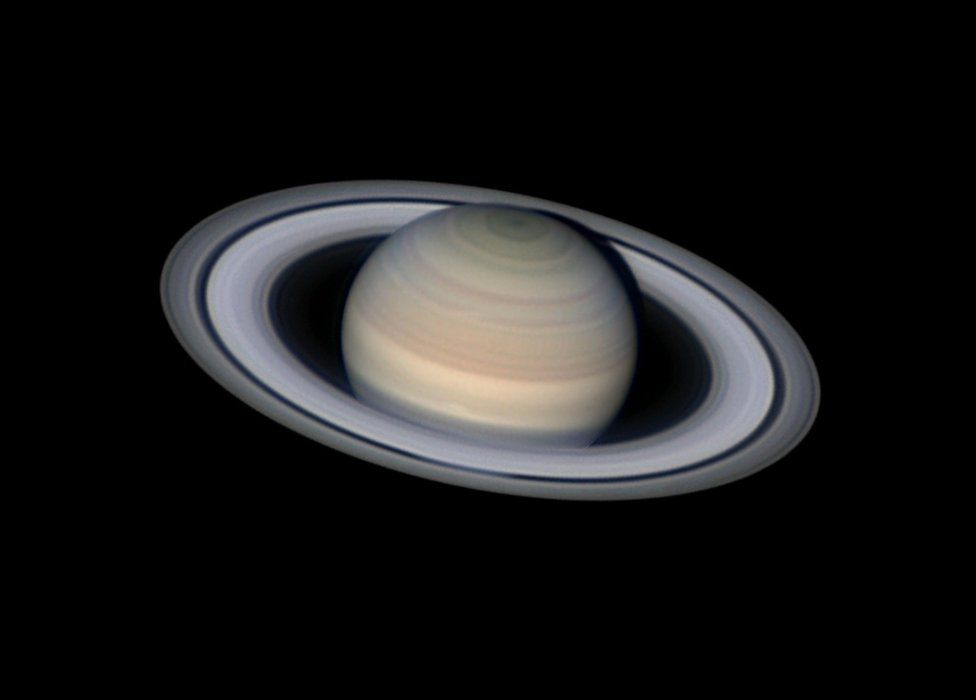 Serene Saturn by Damian Peach