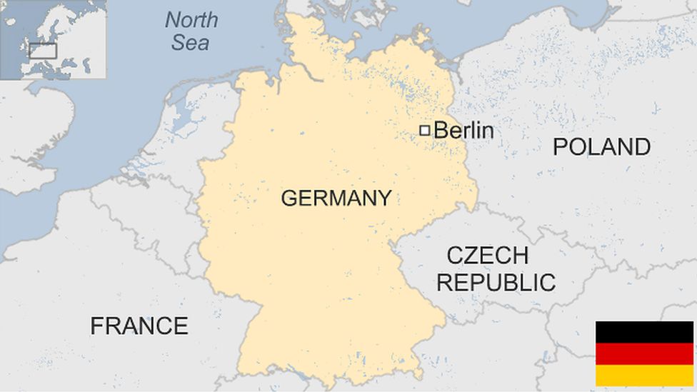 Map of Germany