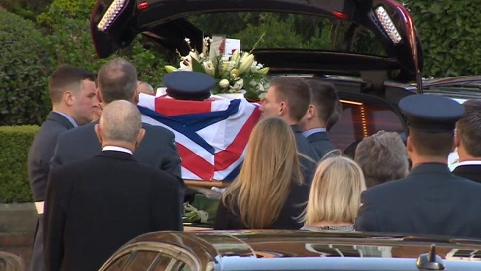 Funeral service for Cpl Jonathan Bayliss