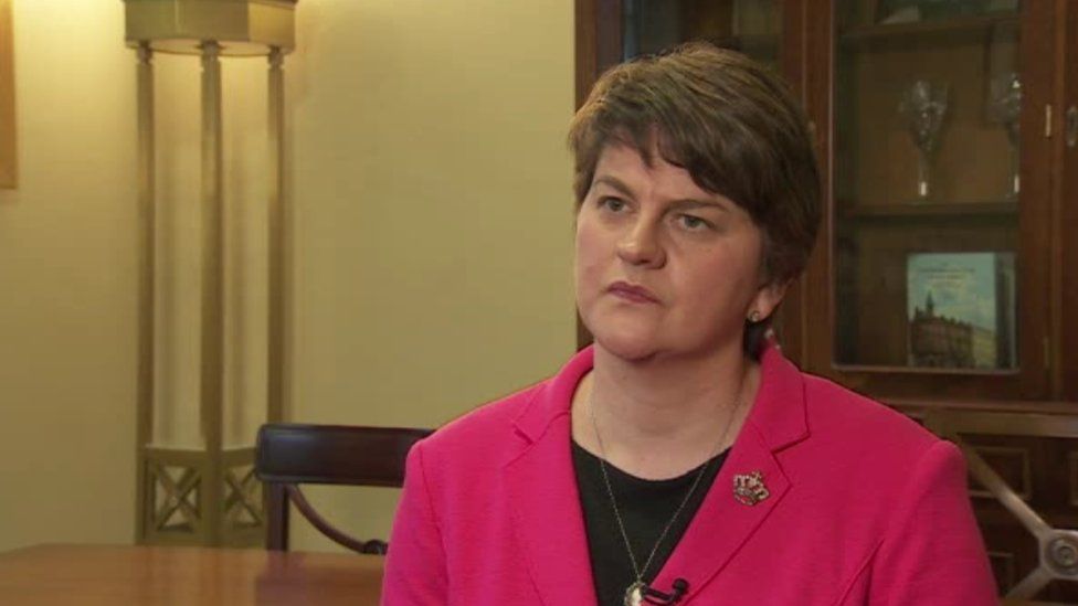 Arlene Foster has been a minister since 2007