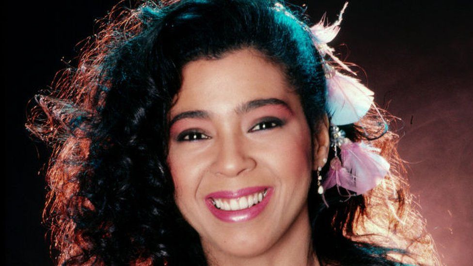 Singer and actress Irene Cara poses for a portrait in Los Angeles in 1983