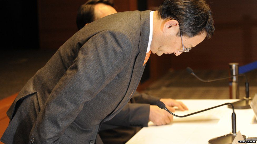 Toyota president Akio Toyoda apologises for a global vehicle recall (5 February 2010)