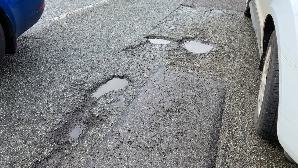 Potholes in Wiltshire