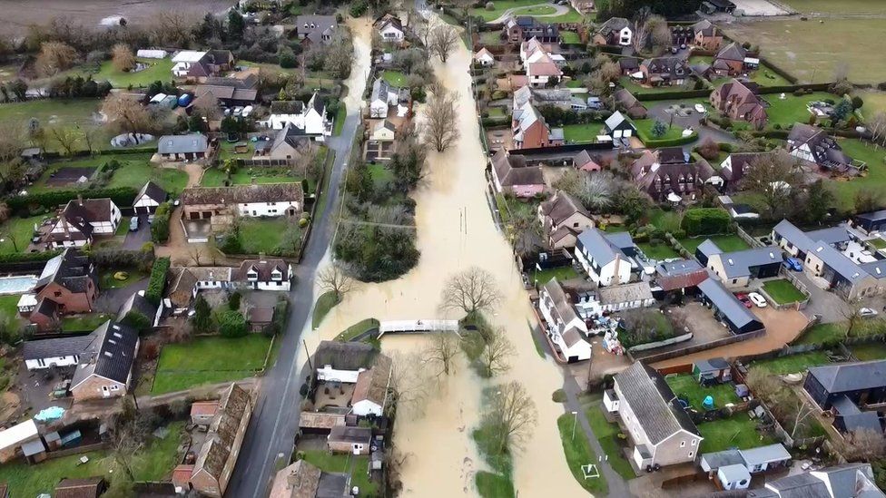 Cambridgeshire Flooding Alconbury Hit For Third Time Since Christmas Bbc News 5032