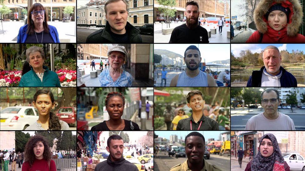 People around world who spoke to BBC