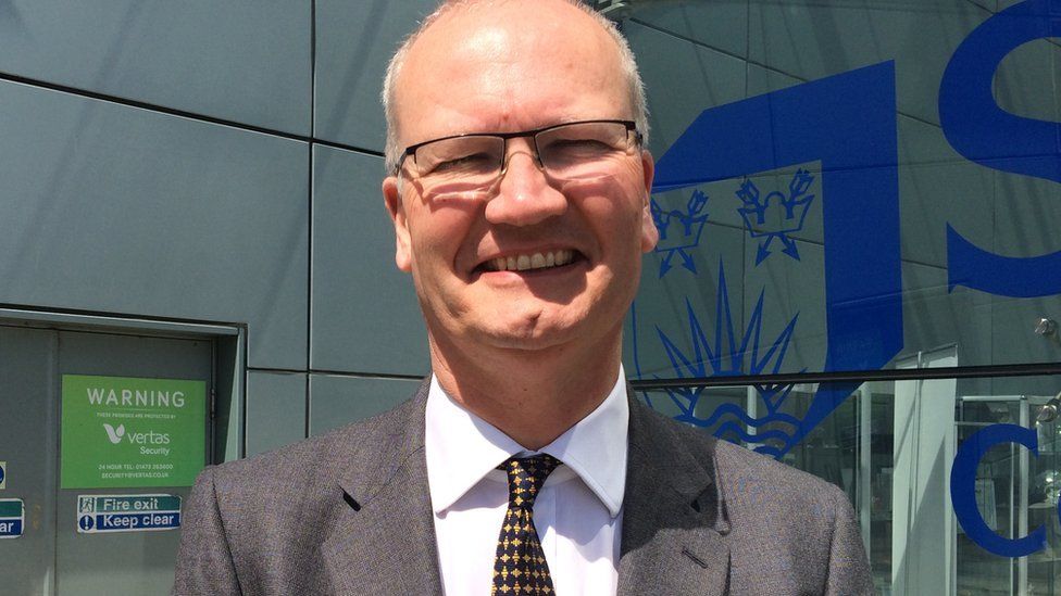 Suffolk County Council leader Matthew Hicks