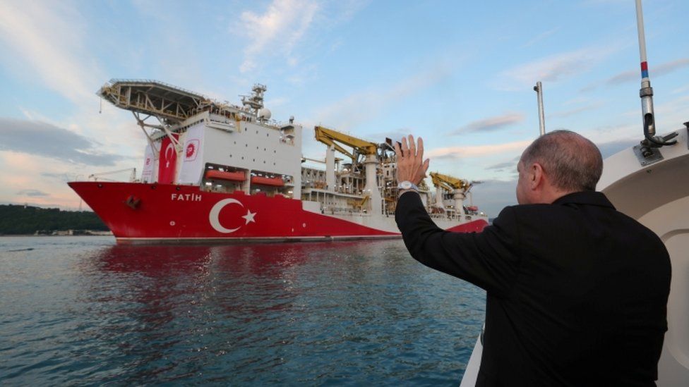 President Erdogan has been outspoken on Turkish drilling rights in the Eastern Mediterranean