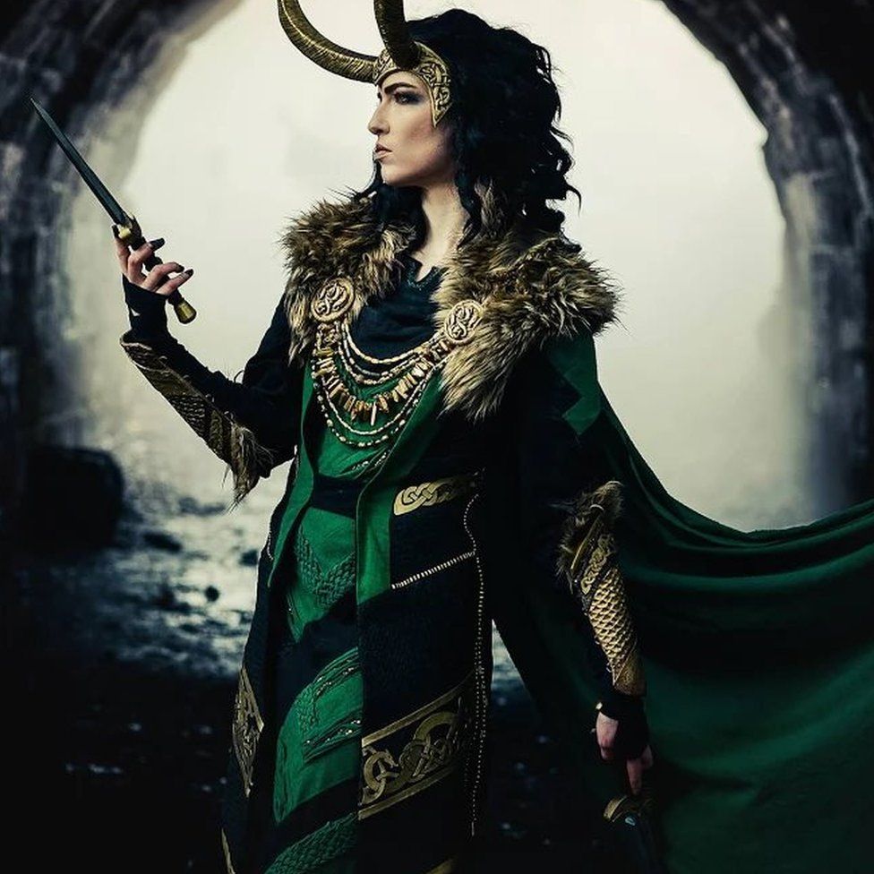 Regan as Loki