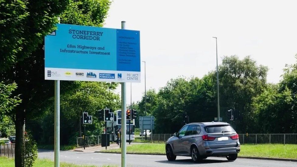 Stoneferry Road project sign