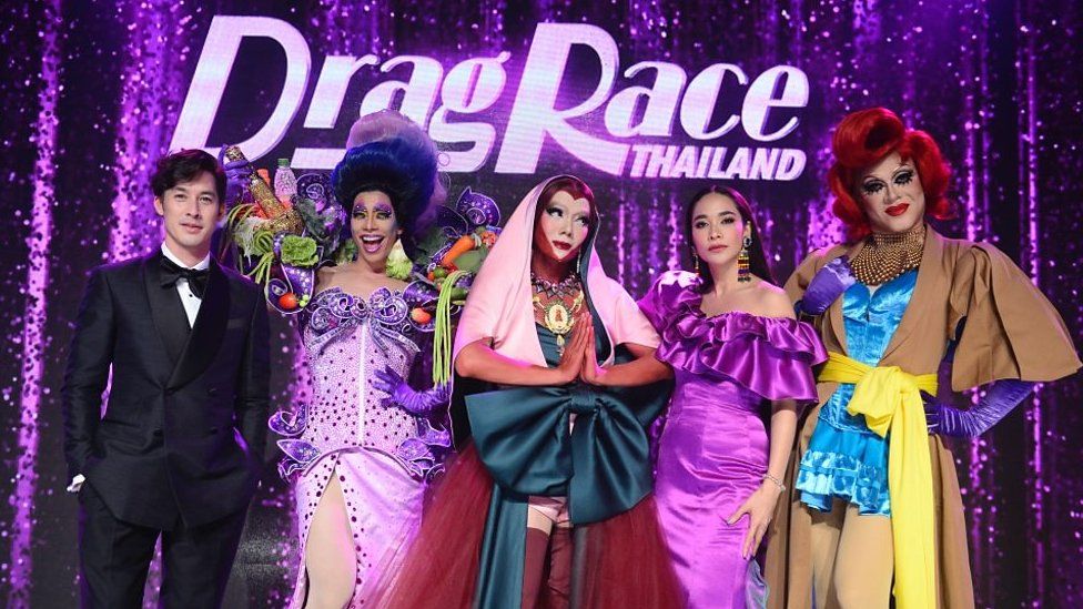 Drag queens appear at Drag Race Thailand