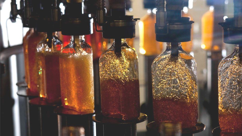 Scotch whisky bottling plant
