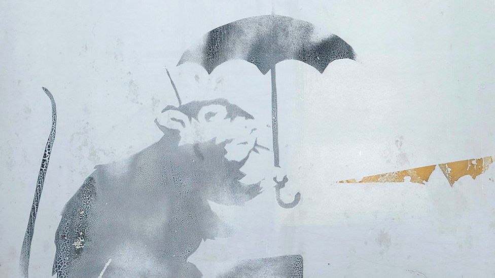 Graffiti Spotted In Tokyo Could Be Banksy Artwork Maybe c News