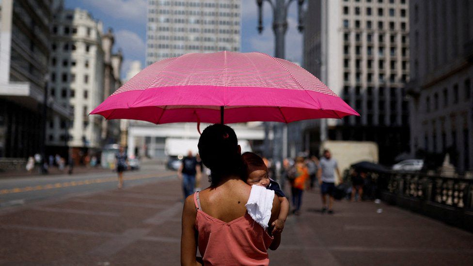 Brazil heatwave: Temperatures of over 50C recorded and many areas