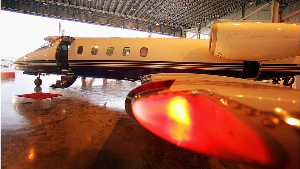 Goodbye to the original celebrity private jet