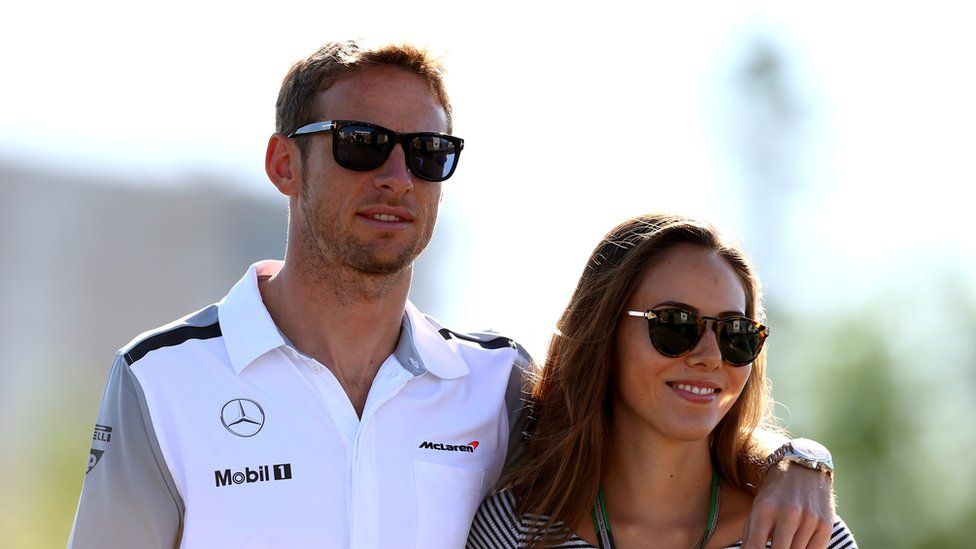 1 driver Jenson Button and his wife have been burgled while asleep in their house in St. Tropez. MONTREAL, QC - JUNE 07: