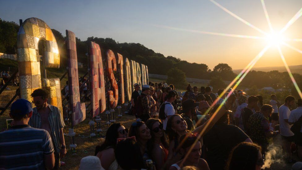 Glastonbury sign