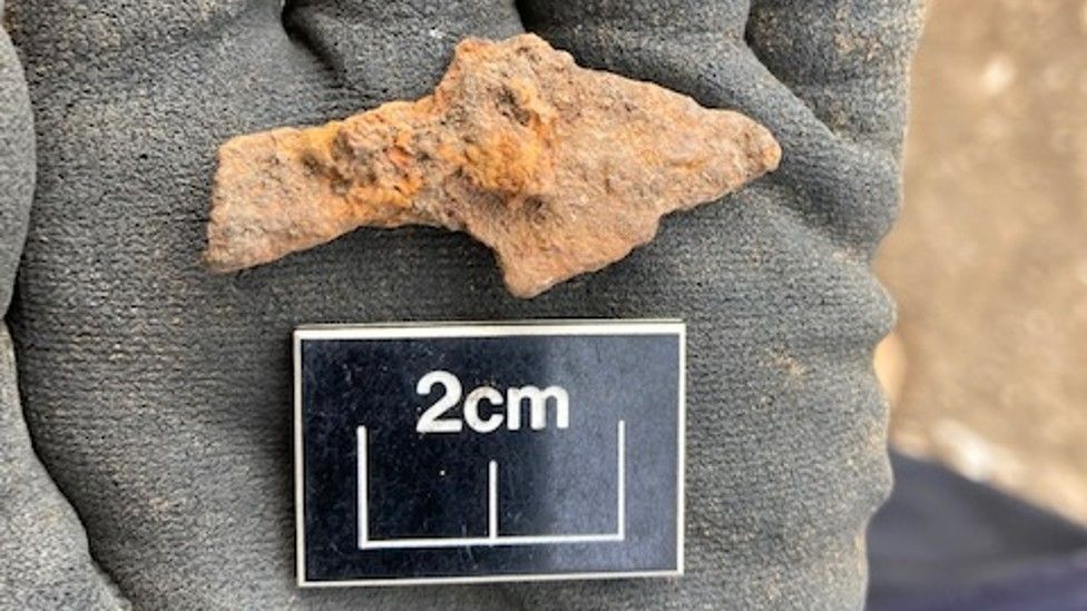 Artefact found at site