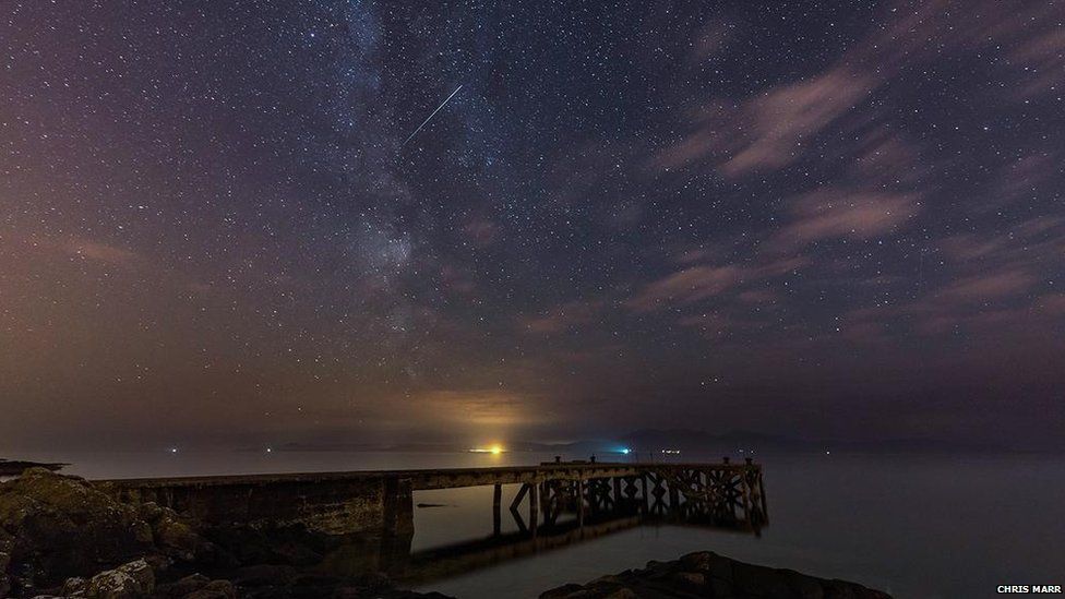 Perseid meteor shower BBC Weather