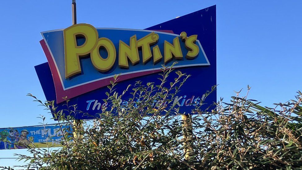 Prestatyn Pontins sign