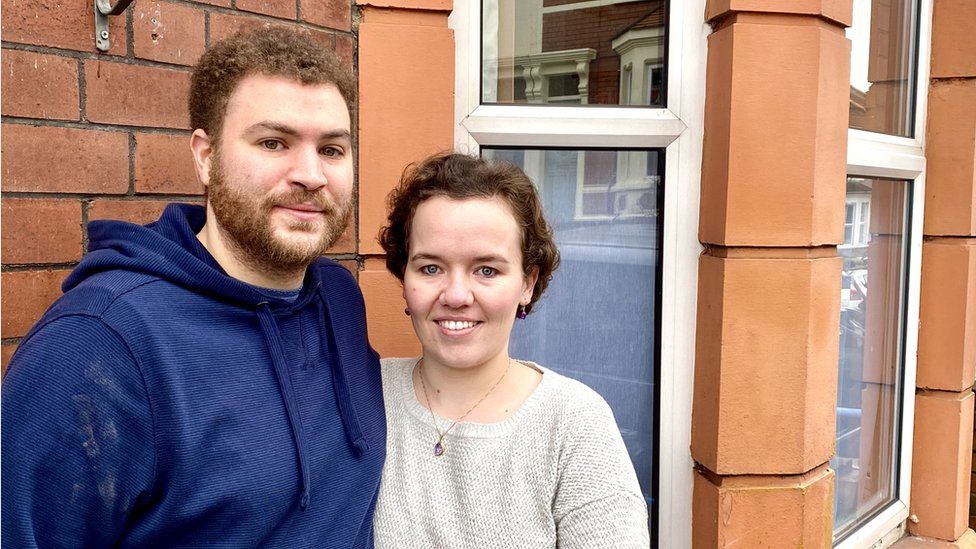 Dunkerry Road residents Alasdair and Amy