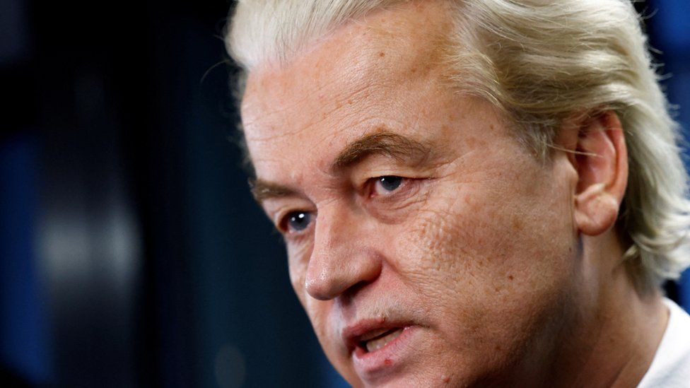 Dutch Freedom party (PVV) leader Geert Wilders