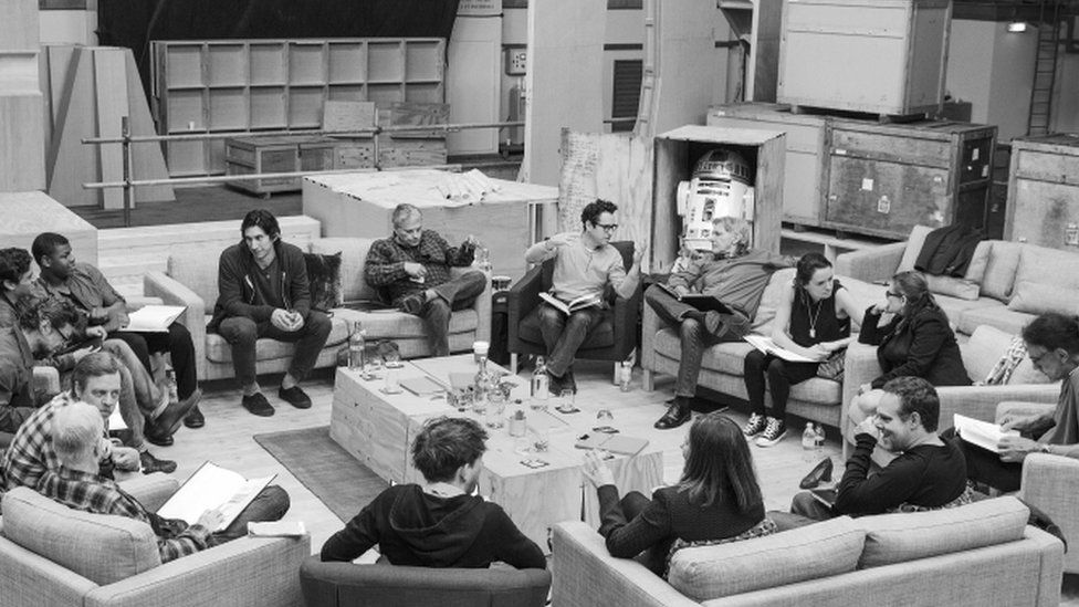Star Wars cast read-through