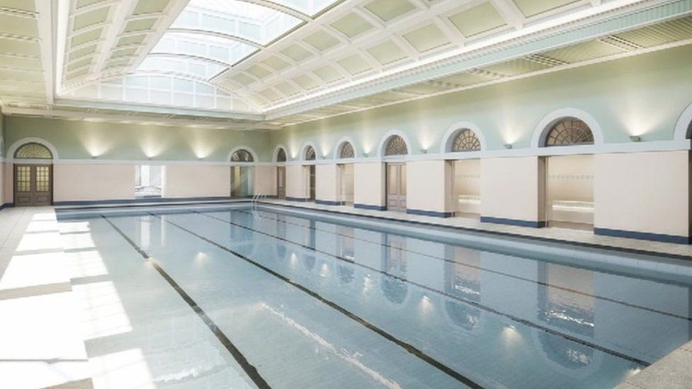 Newcastle Turkish Baths plans go on show BBC News