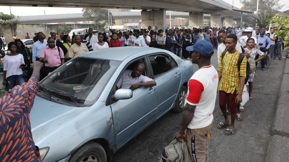 Lagos commuters